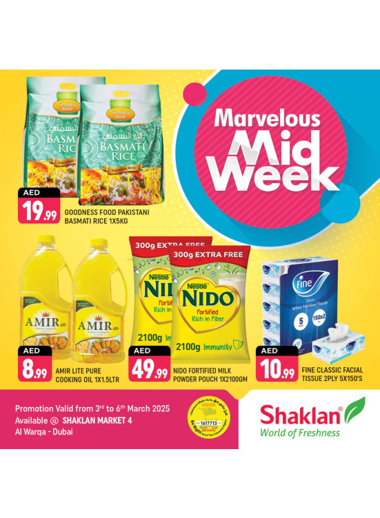Marvelous Midweek - Shaklan Market 4, Al Warqa 1