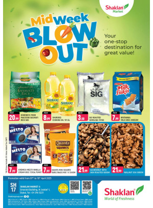 Midweek Blow Out - Al Jaddaf 1, Dubai