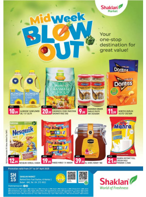 Midweek Blow Out - Al Nahda 1, Dubai