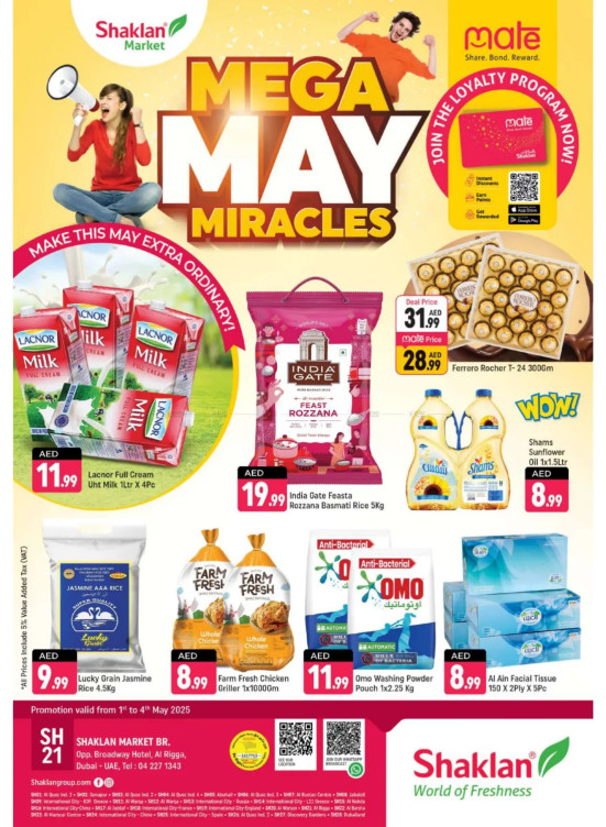 Mega May Miracles - Al Rigga, Dubai