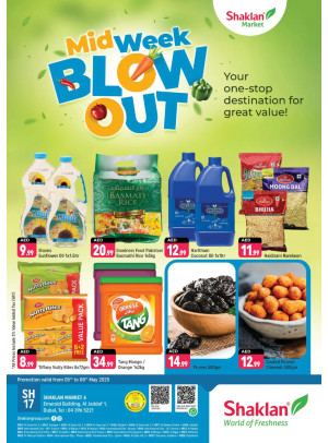 Midweek Blow Out - Al Jaddaf 1, Dubai
