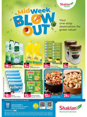 Midweek Blow Out - Al Jaddaf 1, Dubai
