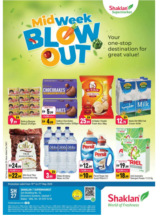 Midweek Blow Out - Shaklan 7 Supermarket, Zen Building, Jebel Ali