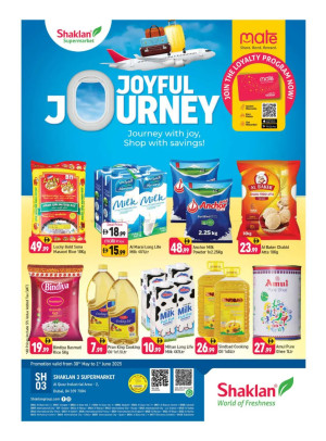 Joyful Journey - Shaklan 3 Supermarket, Al quoz Ind 2