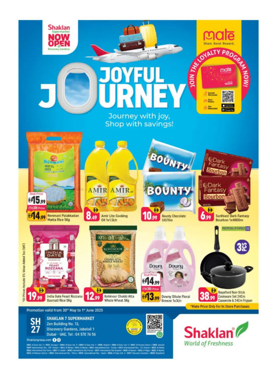 Joyful Journey - Shaklan 7 Supermarket, Zen Building, Jebel Ali