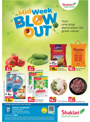 Midweek Blow Out - Shaklan 7 Supermarket, Zen Building, Jebel Ali