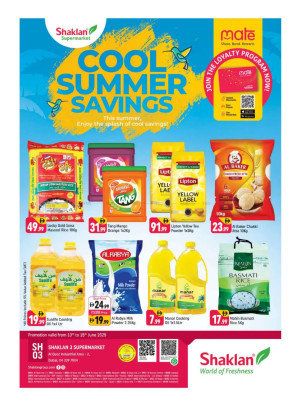 Cool Summer Savings - Shaklan 3 Supermarket, Al quoz Ind 2