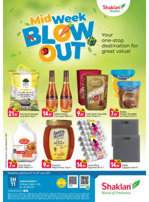 Midweek Blow Out - Shaklan Market 3, Al Warqa 1