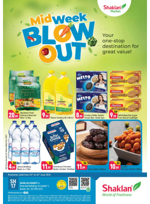 Midweek Blow Out - Al Jaddaf 1, Dubai
