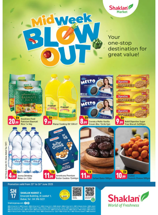 Midweek Blow Out - Al Jaddaf 1, Dubai