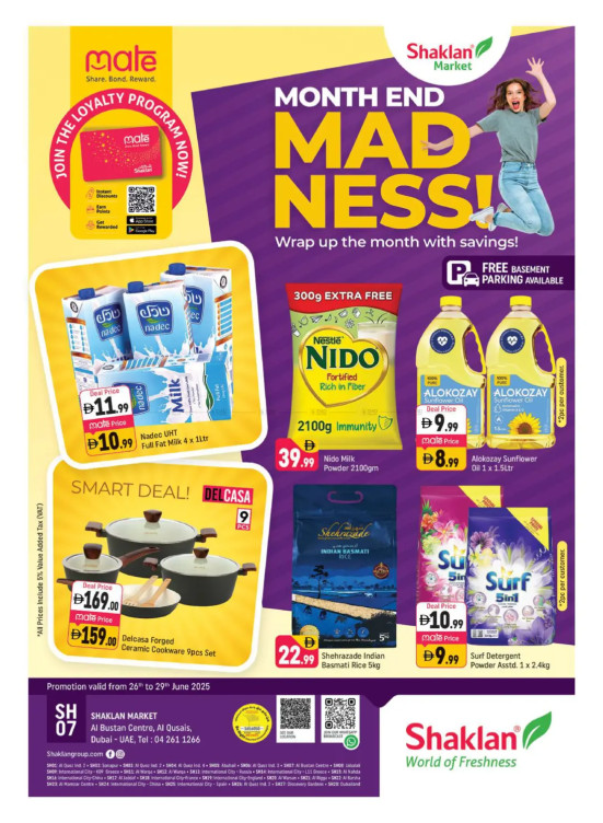Month-End Offers - Al Bustan Centre, Al Qusais