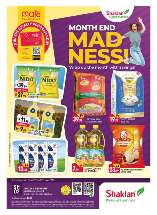 Month-End Deals - Sonapur, Dubai