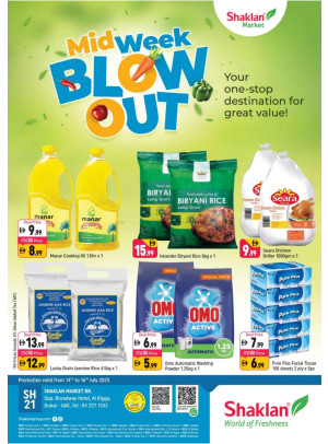 Midweek Blow Out - Al Rigga, Dubai