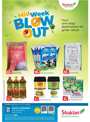 Midweek Blow Out - Shaklan 3 Supermarket, Al quoz Ind 2