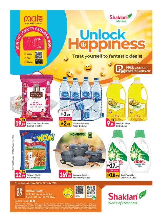 Unlock Happiness - Al Bustan Centre, Al Qusais