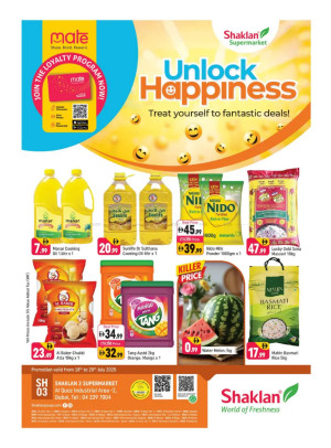 Unlock Happiness - Shaklan 3 Supermarket, Al quoz Ind 2