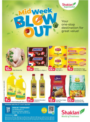 Midweek Blow Out - Shaklan 7 Supermarket, Zen Building, Jebel Ali
