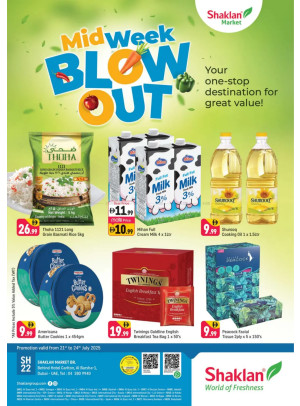 Midweek Blow Out - Al Barsha 1, Dubai
