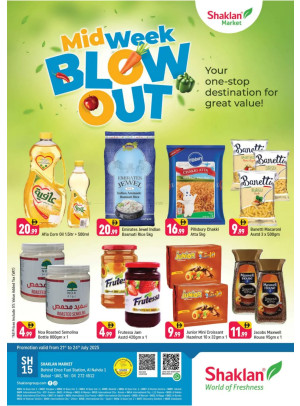Midweek Blow Out - Al Nahda 1, Dubai