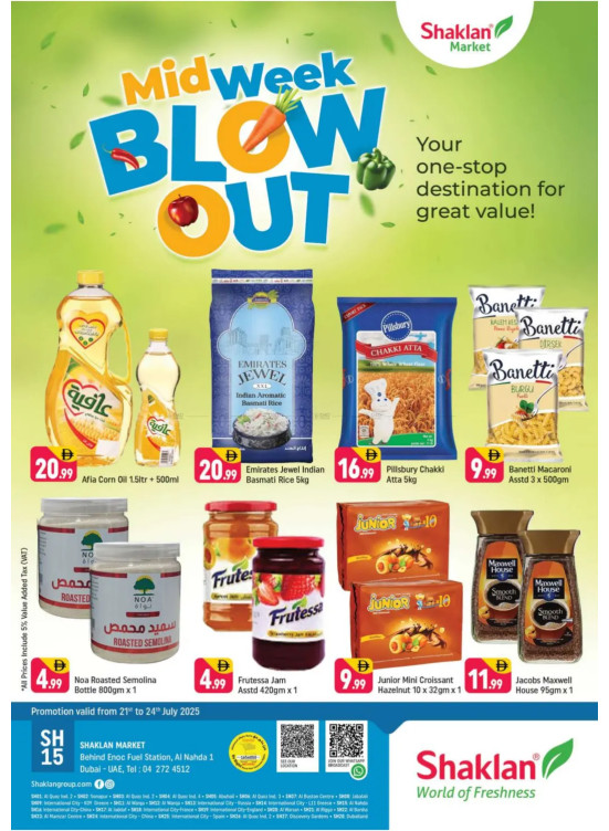 Midweek Blow Out - Al Nahda 1, Dubai