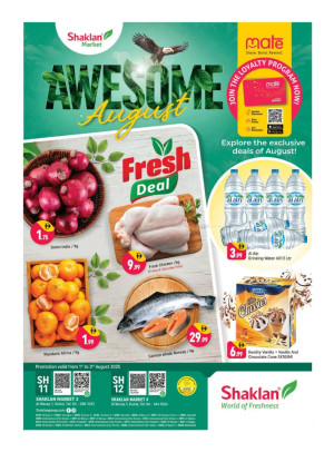 Awesome August - Shaklan Market 3, Al Warqa 1