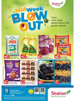 Midweek Blow Out - Al Jaddaf 1, Dubai