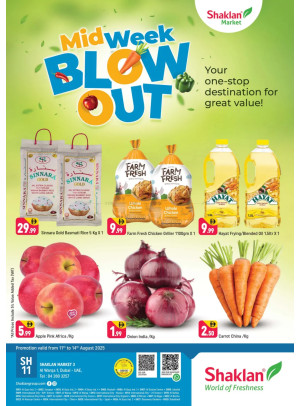 Midweek Blow Out - Shaklan Market 3, Al Warqa 1