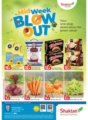 Midweek Blow Out - Shaklan Market 4, Al Warqa 1