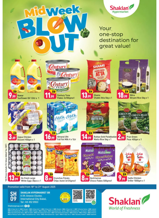 Midweek Blowout - R09, International City, France Cluster