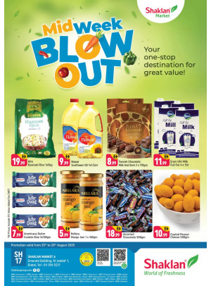 Midweek Blow Out - Al Jaddaf 1, Dubai