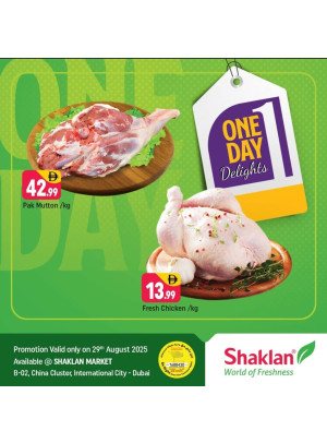 One Day Delights - B02 China Cluster, Dubai