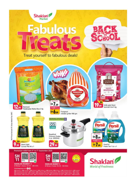 Fabulous Treats - Shaklan Market 3, Al Warqa 1