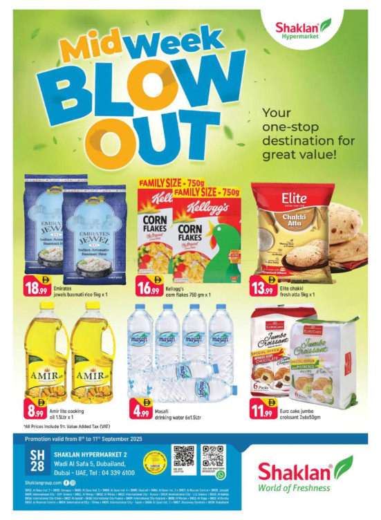 Midweek Blow Out - Wadi Al Safa 5, Dubailand
