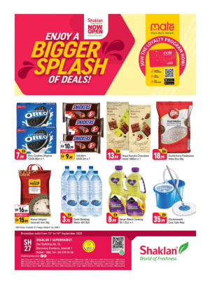 Bigger Slash - Shaklan 7 Supermarket, Zen Building, Jebel Ali