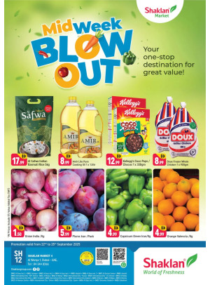 Midweek Blow Out - Shaklan Market 4, Al Warqa 1