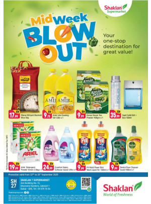 Midweek Blow Out - Shaklan 7 Supermarket, Zen Building, Jebel Ali