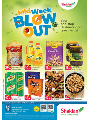 Midweek Blow Out - Al Jaddaf 1, Dubai