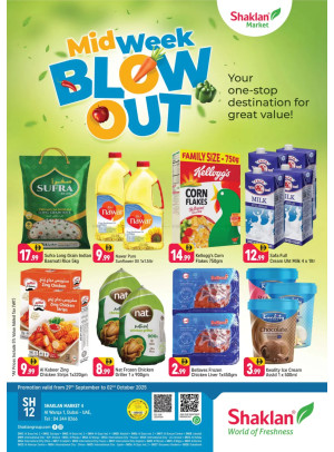 Midweek Blow Out - Shaklan Market 4, Al Warqa 1