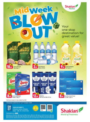 Midweek Blow Out - Al Bustan Centre, Al Qusais
