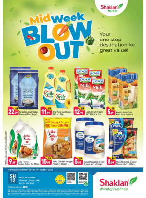 Midweek Blow Out - Shaklan Market 4, Al Warqa 1