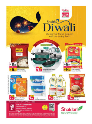 Diwali Deals - Shaklan 7 Supermarket, Zen Building, Jebel Ali