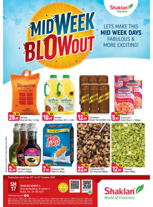 Midweek Blow Out - Al Jaddaf 1, Dubai