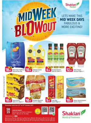 Midweek Blow Out - Al Nahda 1, Dubai