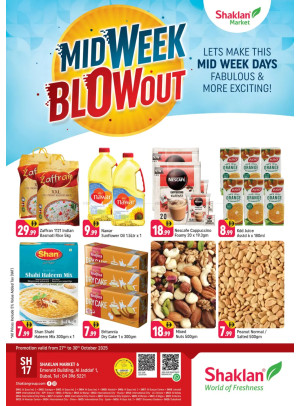 Midweek Blow Out - Al Jaddaf 1, Dubai