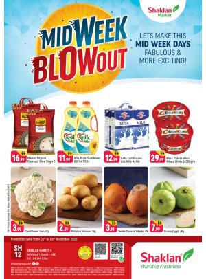 Midweek Blow Out - Shaklan Market 4, Al Warqa 1