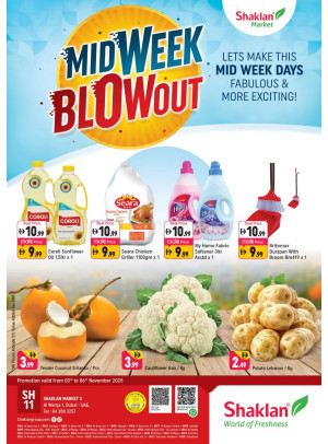 Midweek Blow Out - Shaklan Market 3, Al Warqa 1
