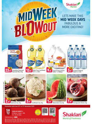 Midweek Blow Out - Shaklan Market 4, Al Warqa 1