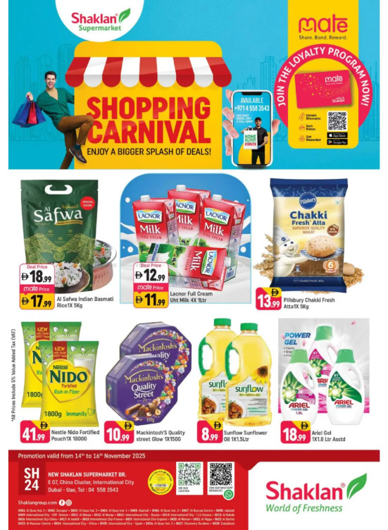 Shopping Carnival - E07, International City, China Cluster