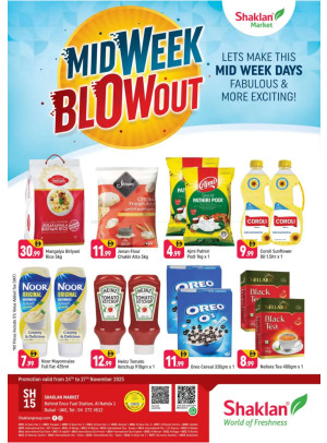 Midweek Blow Out - Al Nahda 1, Dubai