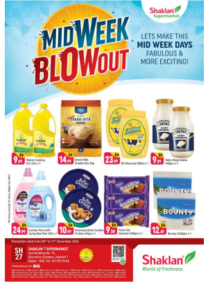 Midweek Blow Out - Shaklan 7 Supermarket, Zen Building, Jebel Ali